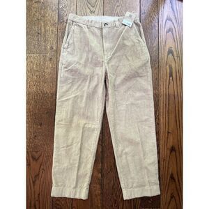 Patagonia Wide Wale Corduroy Pants 21595 ORTN Oar Tan Beige Women’s Size 8